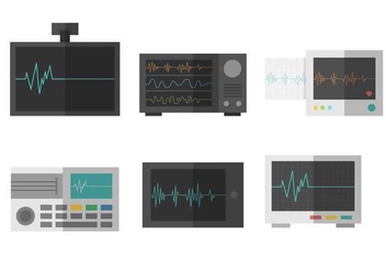Free Heart Monitor Vector - vector gratuit #408331